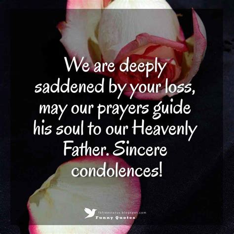 condolences messages   sympathy card
