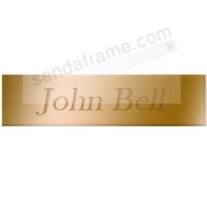 engravable brass  permanent stick  plate picture frames photo