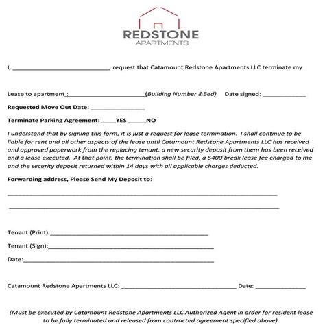 request  lease terminate letter  lettering letter