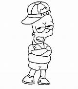 Coloring Simpsons Pages Simpson Bart Characters Printable Cliparts Cartoon Boo Cartoons King Bad Boy Clipart Print Dessin Coloriage Milas Colorier sketch template