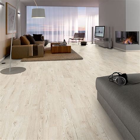 pro fit mm laminate flooring white wood  discount