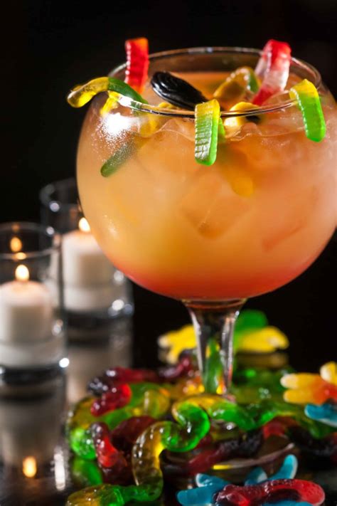 spooky halloween themed cocktails
