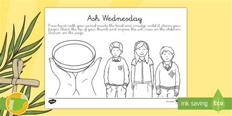 ash wednesday worksheet teacher