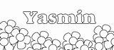 Nomes Yasmin Maiis Teem Talita sketch template