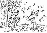 Coloring Pages Fall Kids Printable Season Forget Supplies Don sketch template