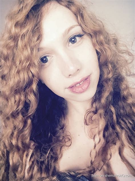 Sabrina Sol Cute And Curly Teenager Redhead Shemale