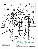 Father Christmas Coloring Pages Drawing Santa Printable Color Paintingvalley Getcolorings Print Times Col sketch template