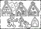 Gingerbread Coloring House Pages Houses Christmas Print Printable Colouring Color Man Kids Icolor Books 3d Adult Getcolorings Choose Board Popular sketch template