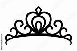 Tiara Pageant Princes Logodix Diadem Vectorified Transferred sketch template