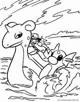 Coloring Pages Cartoon Pokemon Character Color Printable Kids Sheets Found sketch template