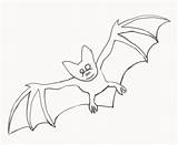 Bat Drawing Outline Easy Cartoon Draw Realistic Body Clipart Drawings Fruit Kids Halloween Real Step Line Howtodrawanimals Getdrawings Face Use sketch template