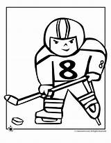 Coloring Hockey Pages Olympic Printable Kids Player Color Cartoon Kid Olympics Sports Print Cliparts Nhl Printables Clipart Goalie Library Popular sketch template