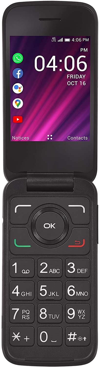 Buy Tracfone My Flip 2 4g Lte Prepaid Flip Phone Locked