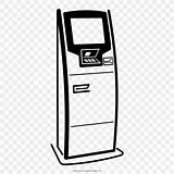 Interactive Automated Kiosks Dolar Teller Pngegg sketch template