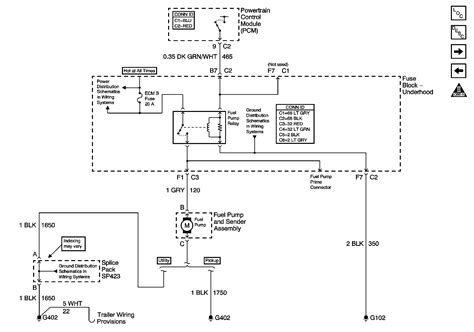 fuel pump wiring diagram  chevy silverado inspiresio