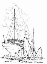 Titanic Coloring Pages Kids Colouring Printable Sheets Fun Ship Books Sinking Color Drawing First Project Adult Rms Kleurplaat Print Adults sketch template