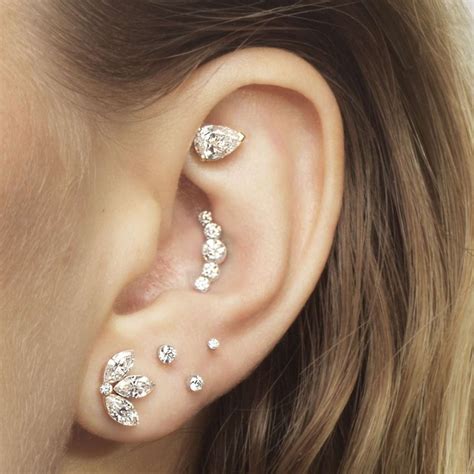 cutest ear piercings ideas  womens  beautycarewow