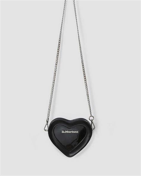 heart shaped leather purse dr martens official