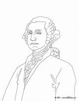 Washington George Coloring Pages President Print Drawing Color Presidents Kids Getdrawings Hellokids sketch template