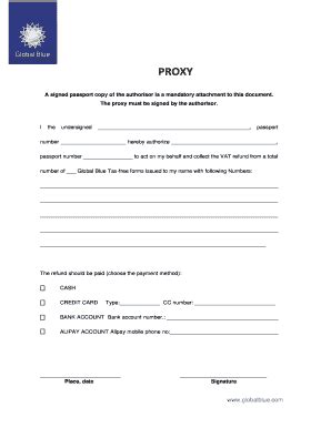 proxy form templates page  pdffiller