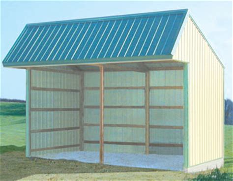 sided shed   build diy blueprints