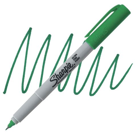 sharpie ultra fine point green color inspiration