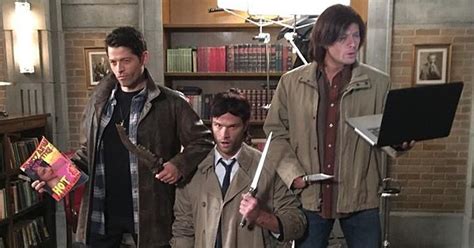 the supernatural cast s halloween costume 2014 popsugar entertainment