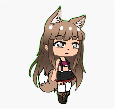 How To Draw A Gacha Life Girl Wolf