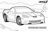 Coloring Pages Z06 Corvette Getdrawings Getcolorings sketch template