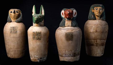 canopic jars    role  mummification