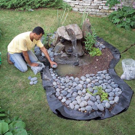 build   maintenance water feature garden pond design outdoor water features water