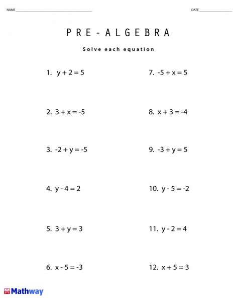 grade math worksheets  printable  answers math worksheets