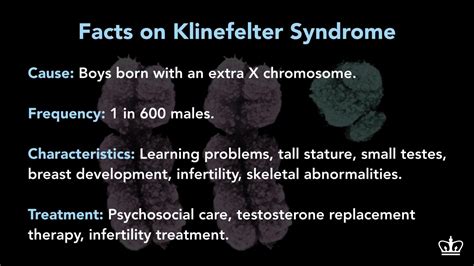 Facts On Klinefelter Syndrome [image] Eurekalert Science News Releases