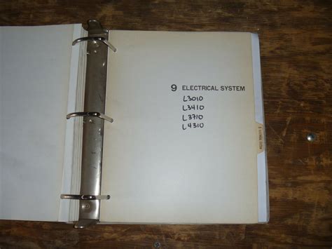 kubota     tractor electrical wiring diagram manual ebay