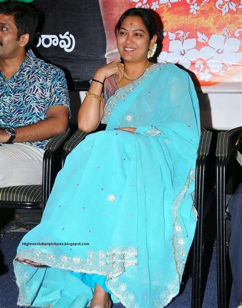 Telugu Actress Hema Hot Saree Stills High Resolution