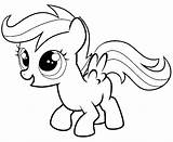 Coloring Pages Scootaloo Colouring Pony Little Scoots Happy Getcolorings Printable Deviantart Getdrawings sketch template