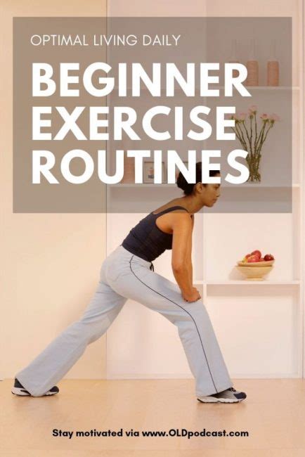 ten beginner exercise routines optimal living daily