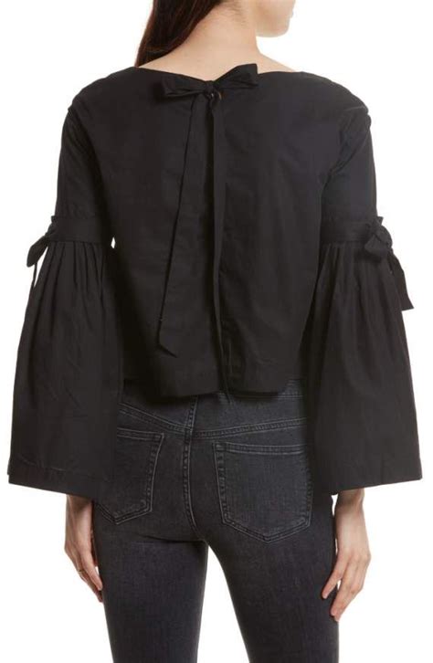 free people so obviously yours bell sleeve top nordstrom