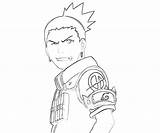 Shikamaru Naruto Coloring Smile Pages sketch template