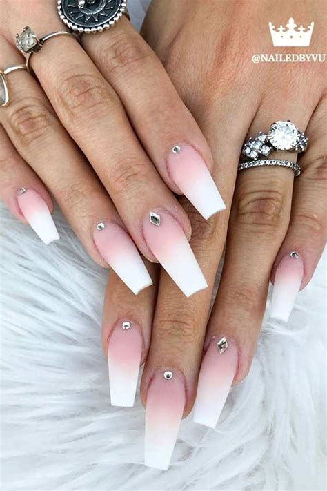 63 Nail Designs And Ideas For Coffin Acrylic Nails Page 5 Of 6 Stayglam