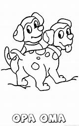 Opa Hond Naam Honden Afdrukken sketch template