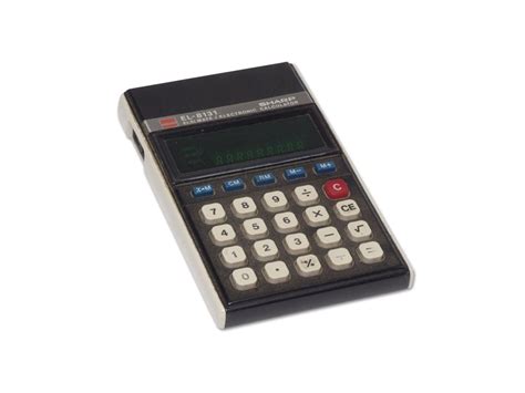 rekenmachine sharp calculator huis van alijn