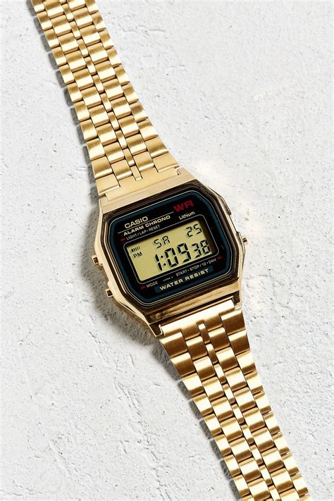 shop casio vintage gold   urban outfitters today  carry