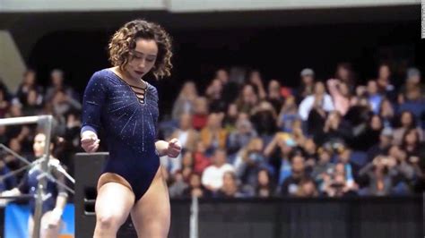 ucla gymnast s routine stuns social media cnn video