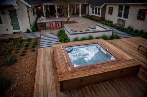 Amazing Small Backyard Jacuzzi Ideas Hot Tub Backyard