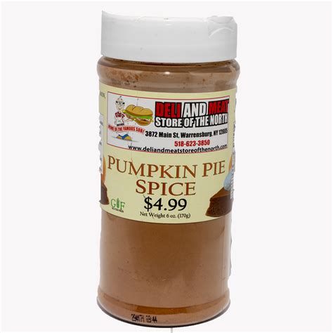 dm pumpkin pie spice  deli  meat store   north