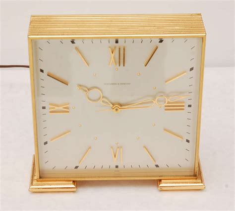 beautiful gold plated clock  stdibs