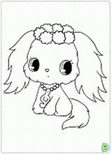 Coloring Jewelpet Pages Dinokids sketch template