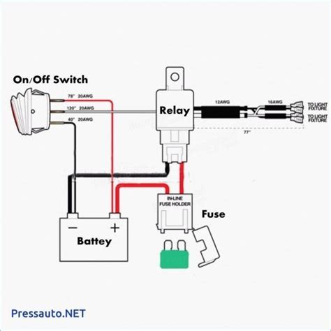 rocker switch wiring diagram motorcycle wiring light switch wiring  led lights