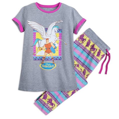 Hercules And Pegasus Pajama Set For Women Oh My Disney